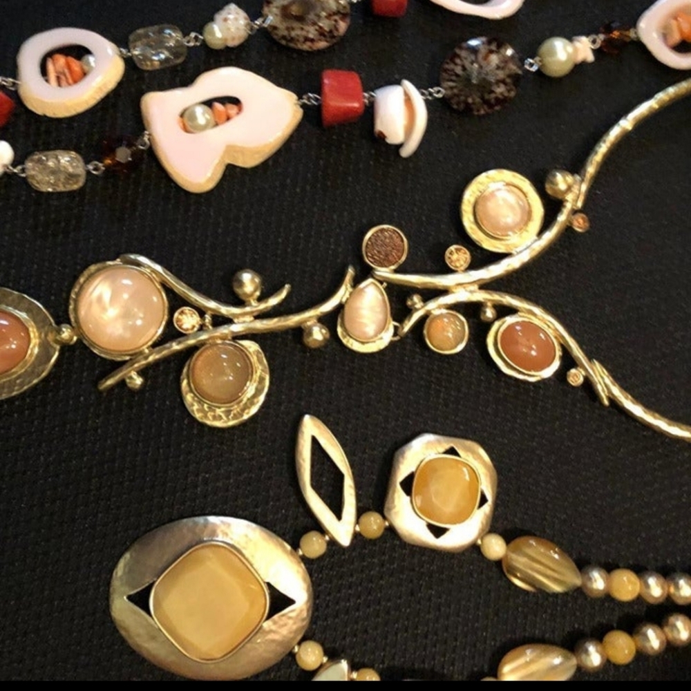 🔴SOLD🔴Bundle of 3 Chico's Necklaces lot#6 - Picture 6 of 7